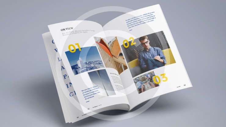 Custom View Magazine Design